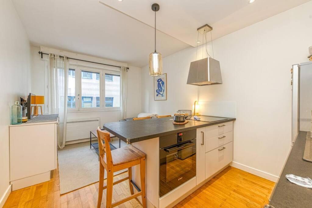 Centre Grenoble, Charmant, Avec Une Chambre Zewnętrze zdjęcie