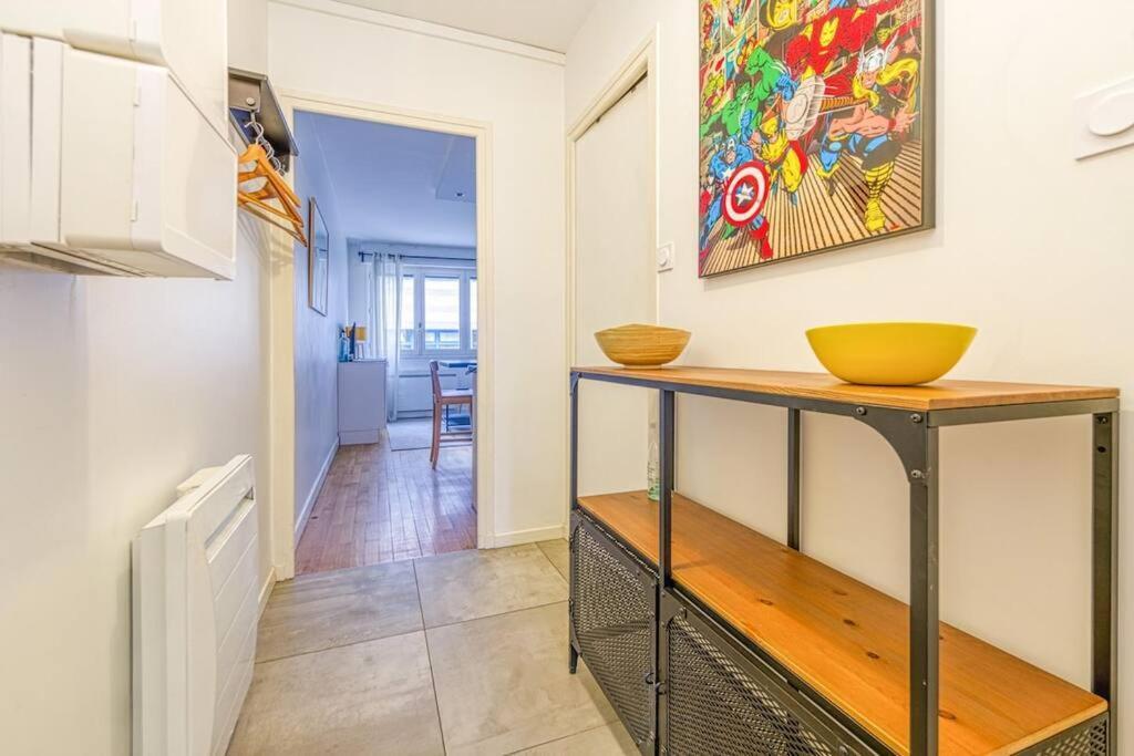 Centre Grenoble, Charmant, Avec Une Chambre Zewnętrze zdjęcie